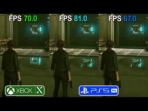 Control Ultimate Edition - PS5 PRO vs Xbox Series X Graphics & Frame Rate Comparison