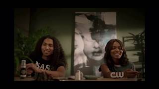 Black Lightning 3x08 Jennifer and Brandon discuss how they got their powers video