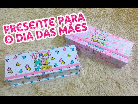 CAIXA CARTONADA PARA O DIA DAS MÃES !! ❤