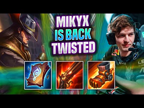 MIKYX BIRNGS BACK WITH TWISTED FATE! - Mikyx Plays Twisted Fate Support vs Karma! | Preseason 2022