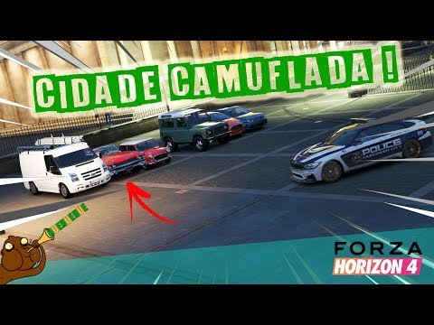 CIDADE CAMUFLADA - FORZA HORIZON 4 - SÓ PEGA BOT