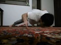 One Thumb 15 push ups 親指1本の片手腕立て伏せ（指立て伏せ）