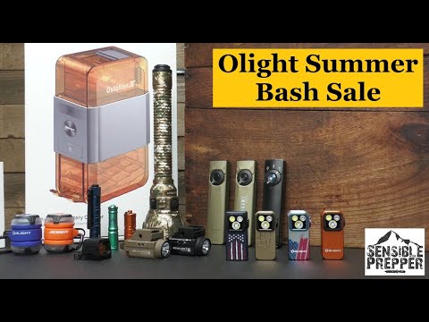 @SensiblePrepper - "Olight Summer Bash  Sale  up tp 40% off June 28-July 4"