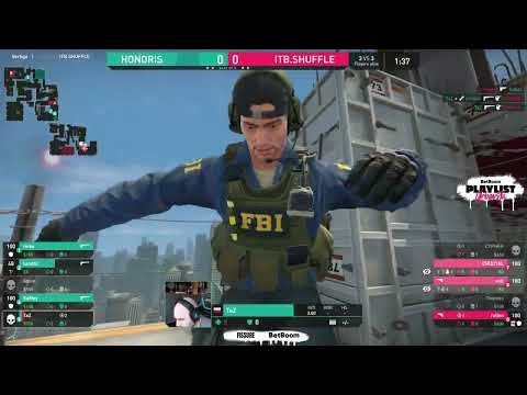 (RU) HONORIS vs Into the Breach.SHUFFLE | map 1 | BetBoom Playlist. Urbanistic | by @w4yns & @97zone