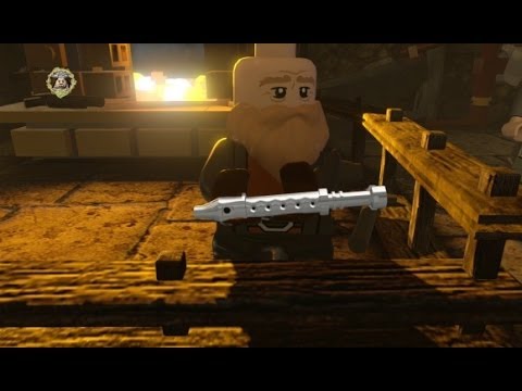 LEGO Lord of the Rings 100% Overworld Guide #7 - Bree (All Collectibles)