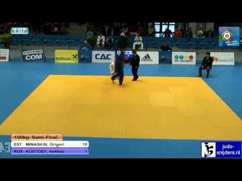 Grigori Minaskin (EST) - Askhab Kostoev (RUS) [-100kg] semi-final