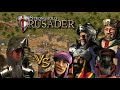 Kampf Gegen Die Flut Die Hänno KI Vs Wolf Richard Emir Saladin Wazir Stronghold Crusader