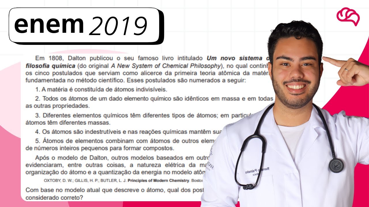 Resolução em Vídeo — Questão 128 ENEM 2019