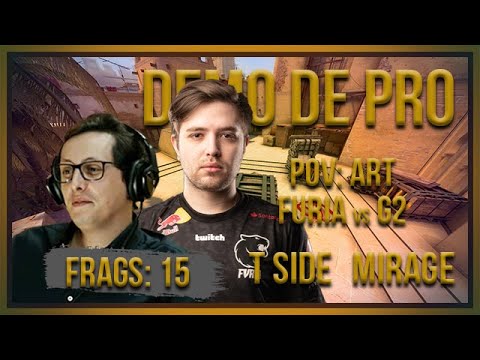 [PT] zorlaK Analisa: PoV ART - FURIA vs G2 - MIRAGE (T-SIDE) [Demo de Pro]