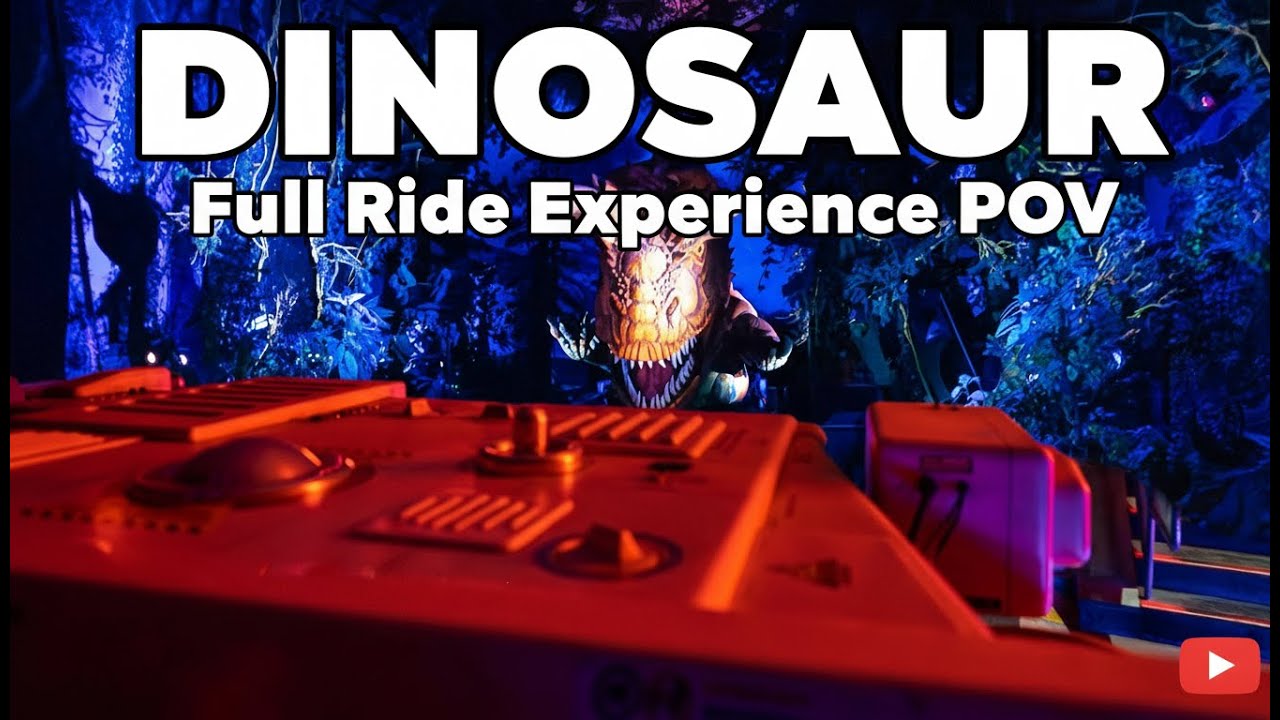 DINOSAUR POV - Complete Ride Through at Disney's Animal Kingdom