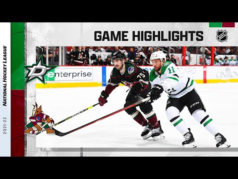 Stars @ Coyotes 11/27/21 | NHL Highlights