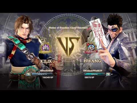 [SCVI] Hibachi4020 (Kilik) vs. OlcadansWrathX9 (Hwang) [Ranked Match]