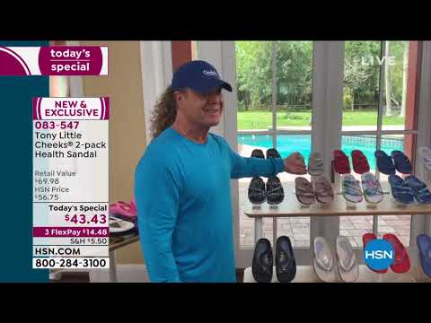 HSN | Tony Little Cheeks Footwear 06.19.2020 - 11 AM