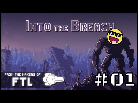 Meine erste Mission, fast ohne Verluste. 🤖 Lets Play Into the Breach [E01][German/Deutsch]