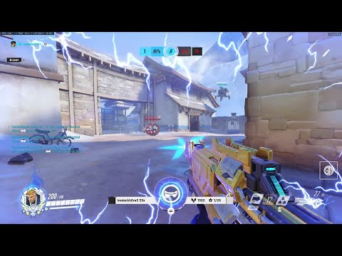 GALE INSANE NANO SOLDIER 76 GAMEPLAY OVERWATCH SEASON 29 TOP 500