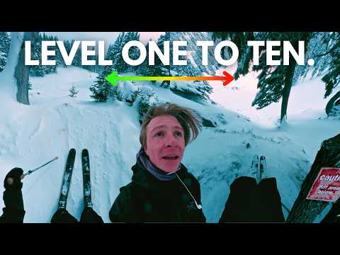 Attempting to Ski 10 Lines at Mt. Hood (Each One Gets Harder!)