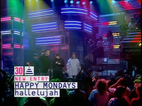 Happy Mondays Feat. Kirsty MacColl - Hallelujah TOTP 23.11.1989