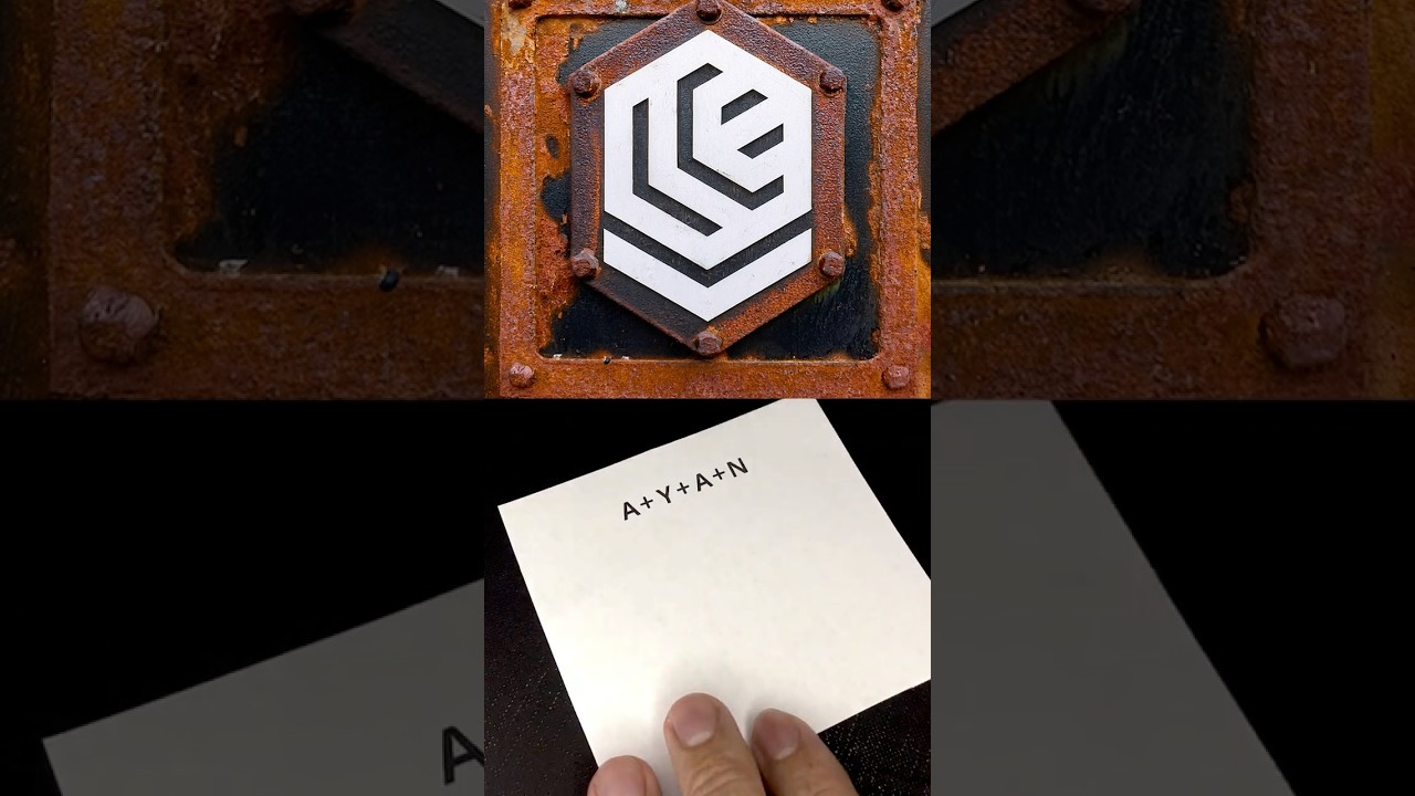 名前ロゴの作り方✏️#howto #drawing #namelogo #designprocess