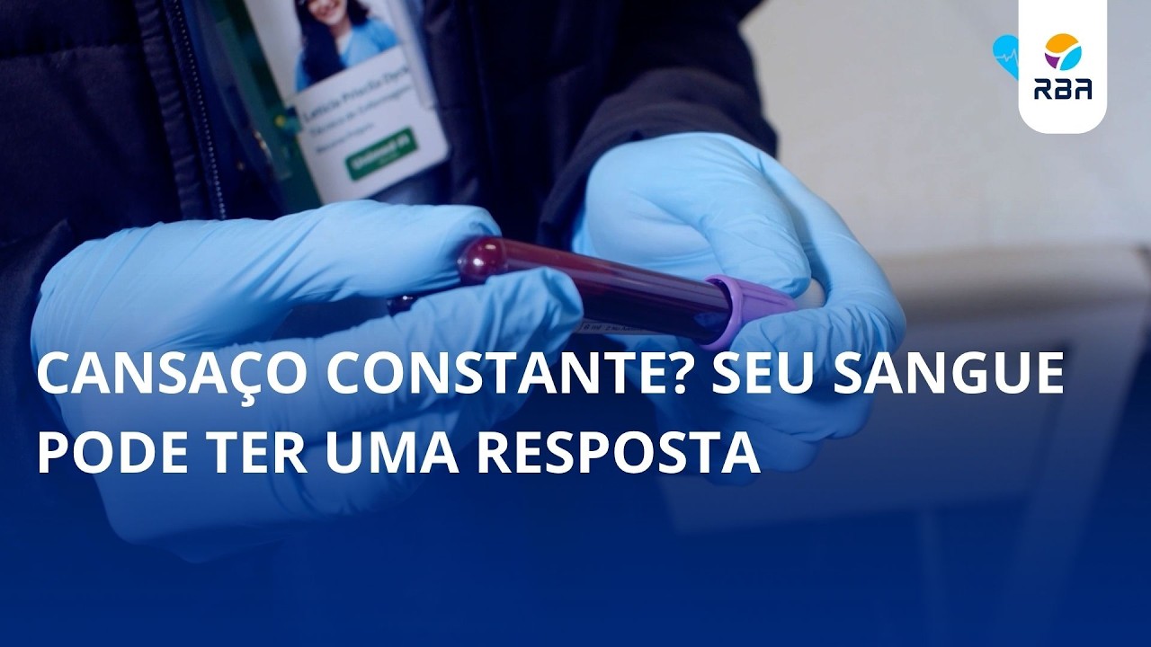 Cansaço constante? Seu sangue pode ter uma resposta