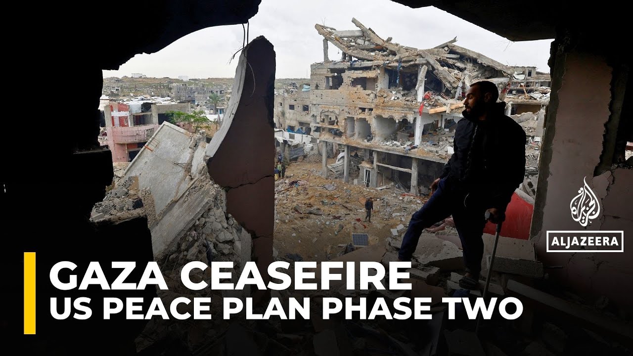 Palestinians brace as US launches phase two of Gaza ceasefire plan