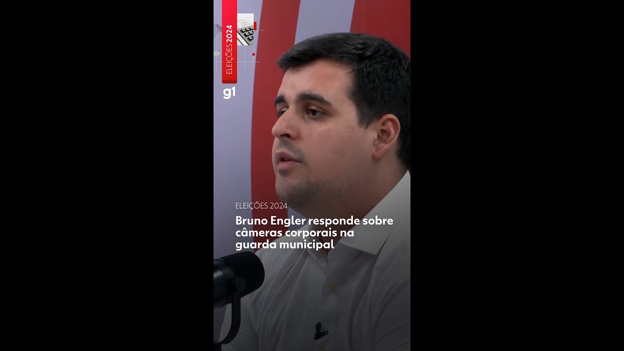 Bruno Engler (PL) responde sobre câmeras corporais na guarda municipal | Eleições municipais BH