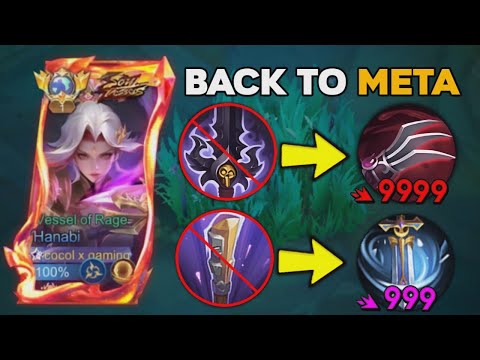 GOODBYE OLD BUILD‼️ THIS NEW BUILD AND EMBLEM WILL MAKE HANABI META AGAIN🔥 | HANABI BEST BUILD 2025!