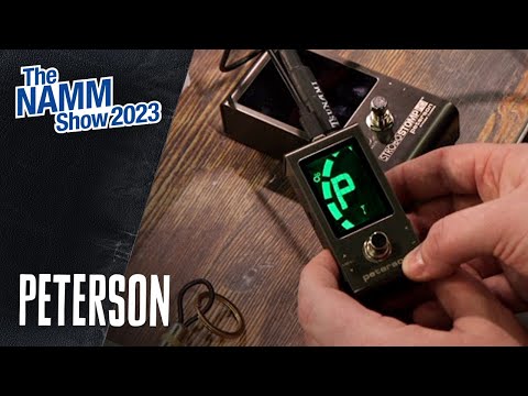 Peterson StroboStomp Mini Demo | NAMM 2023
