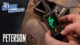 Video thumbnail for Peterson StroboStomp Mini Demo | NAMM 2023 by Premier Guitar