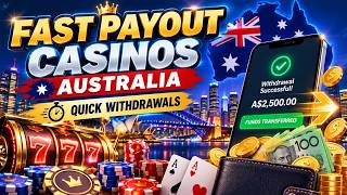 🔥 Fast Payout Casinos Australia: Top Sites for Quick Withdrawals