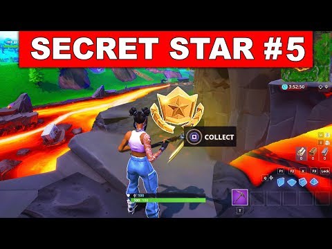 WEEK 5 SECRET BATTLE STAR LOCATION GUIDE! - Fortnite Find the Secret Battle Star in Loading Screen 5