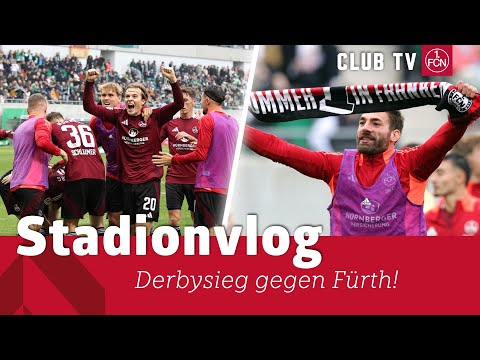 DERBYSIEGER!🔥 4:0-Auswärtssieg gegen Fürth😍 | 1. FC Nürnberg