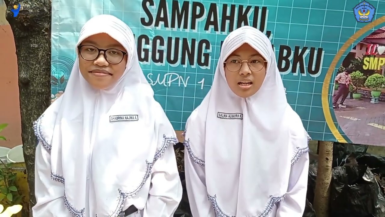 Kampanye Pokja Sampah dan Hasil Hasta Karya SMPN 1 Buduran
