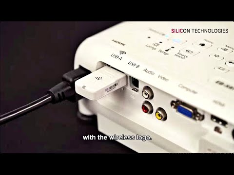 Epson projector wireless connecting guidance