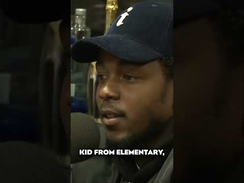 Kendrick Lamar: "I Never Saw A White Kid Until..." 😳 @cthagod