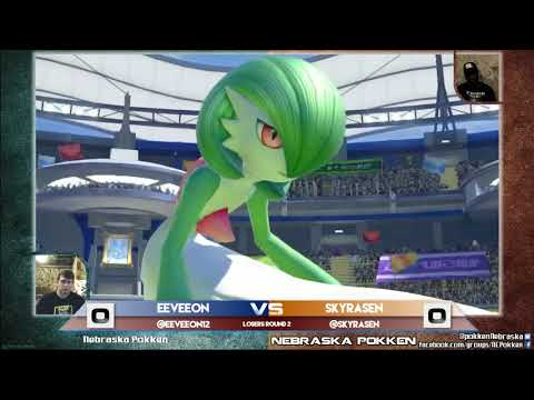 10 Eeveeon (Gardevoir) vs SkyRasen (Machamp) - Pokken at Underground - 08/29/17