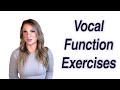 Vocal Function Exercises Voice Therapy