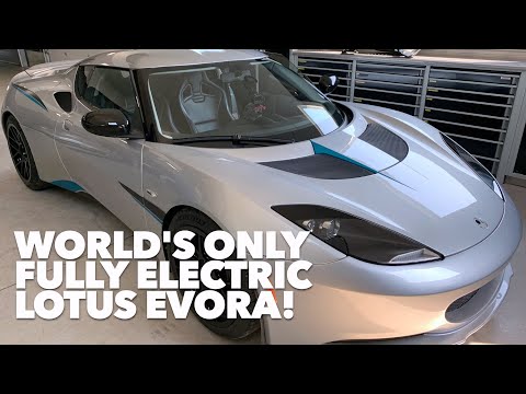 The world's only fully electric Lotus Evora!