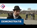 Coronaprotest: 'Te veel mensen op Malieveld, noem het burgerlijke ongehoorzaamheid' - OMROEP WEST