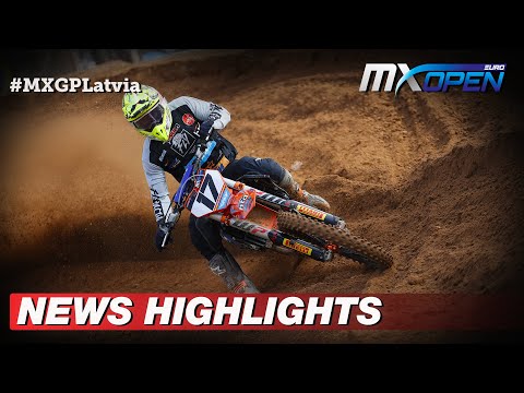 News Highlights | EMXOpen | MXGP of Latvia 2022 #MXGP #Motocross