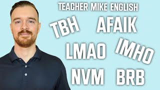 17 Useful English Abbreviations for SMS/Texting/Chatting (OMG, BRB, LMAO, TTYL, IMO, AFIAK etc.)