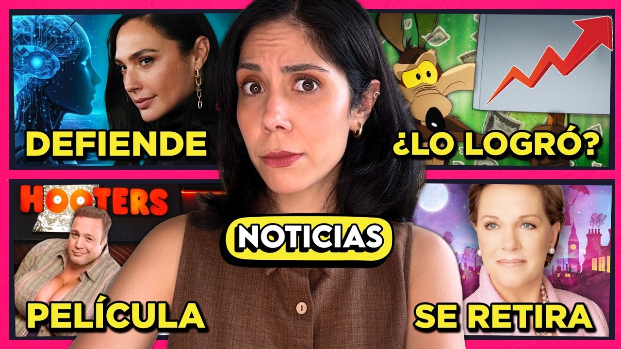 GAL GADOT DEFIENDE LA IA | ¿CÓMO LE FUE A COYOTE? | HOOTERS PELÍCULA