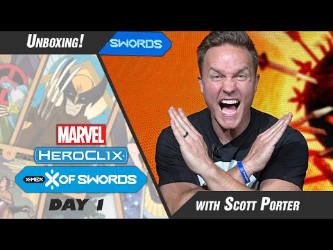 An Epic Quest for Mutantkind | Unboxing Marvel HeroClix: X of Swords | Day 1