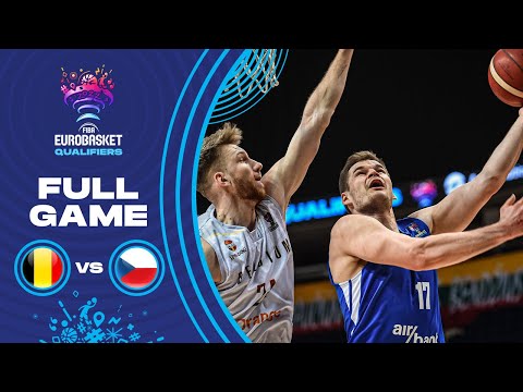 Belgium v Czech Republic | Full Game - FIBA EuroBasket Qualifiers 2022