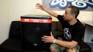 Video thumbnail for Cerwin-Vega P1800SX P-Series 18-inch Powered Active Subwoofer Review by DJBooth Pro Audio