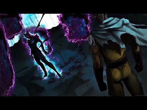 Saitama Vs Garou Full Fight| One punch man Manga Spoilers AMV | Onepunch man x Judas laddy gaga