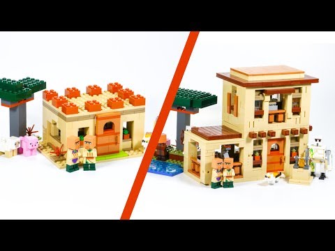 TD BRICKS - TRANSFORMING LEGO Minecraft Sets...