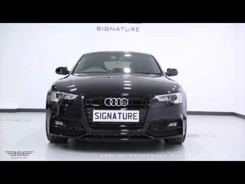 Audi A5 Sportback Black Edition