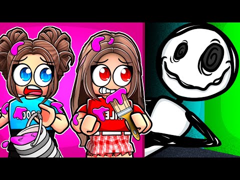 Brook And Riley Play COLOR OR DIE In Roblox!!