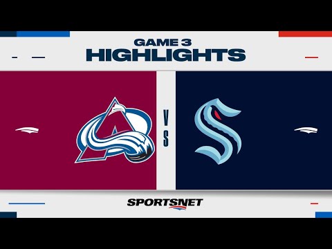 NHL Game 3 Highlights | Avalanche vs. Kraken - April 22, 2023