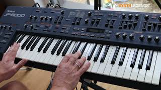 Video thumbnail for Roland JP-8000 - trancy signature sound of the 90ies by synthlegends